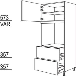 Nobilia Geräte-Umbau Backofen GDAO2A76-2 35609