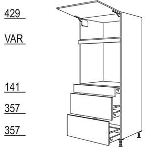 Nobilia Geräte-Umbau Backofen GDAOS2A76-2 35605