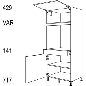 Nobilia Geräte-Umbau Backofen GDAOS76-2 35603