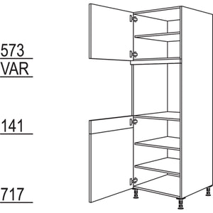 Nobilia Geraete-Umbau Backofen GDO-2 35428