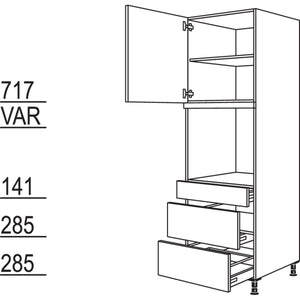 Nobilia Geräte-Umbau Backofen GOS2A-2 35461