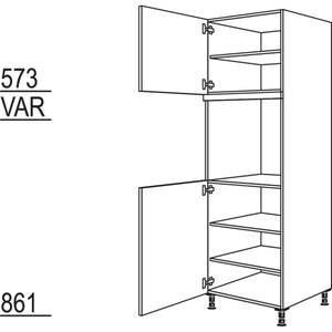 Nobilia Geräte-Umbau Backofen GOT-2 35430