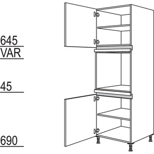 Nobilia Geräte-Umbau Backofen NGO-2 35532