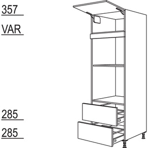 Nobilia Geräte-Umbau Backofen und Dampfgarer - Kompaktgerät GDKO2A-2 35509