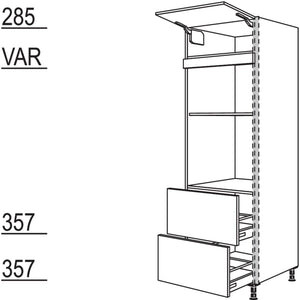 Nobilia Geräte-Umbau Backofen und Mikrowelle NGSMO2A-2 36591