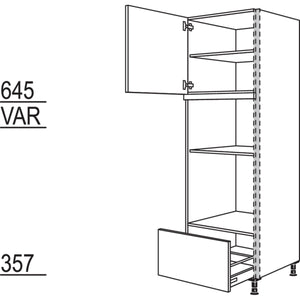 Nobilia Geräte-Umbau Backofen und Mikrowelle NGSMOA-2 36586