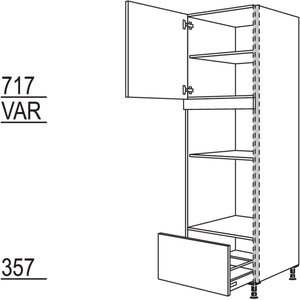 Nobilia Geraete-Umbau Backofen und Mikrowelle NGSMOA-3 53586