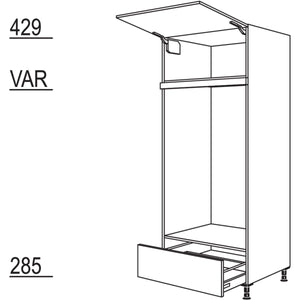 Nobilia Geräte-Umbau Doppel-Backofen GAODA76-2 35610