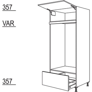 Nobilia Geraete-Umbau Doppel-Backofen GDAODA76-2 35611