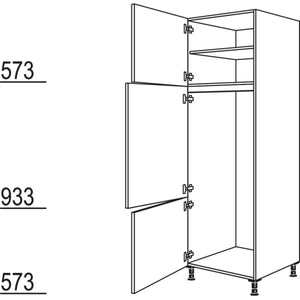 Nobilia Geräte-Umbau Kühl- Gefrierautomat G145-2 34668