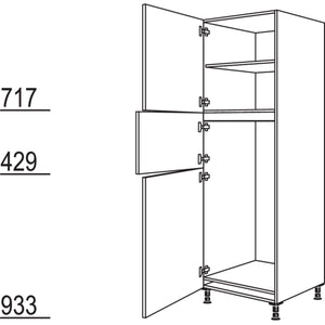 Nobilia Geraete-Umbau Kuehl-Gefrierautomat G123G-2 34663