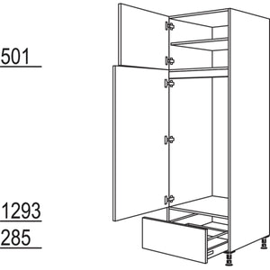 Nobilia Geräte-Umbau Kühlautomat G123A-2 35654