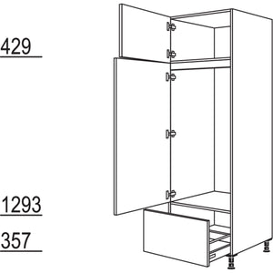 Nobilia Geraete-Umbau Kuehlautomat GD123A-2 37656