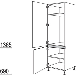 Nobilia Geräte-Umbau Kühlautomat NG103-2 34684