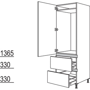 Nobilia Geräte-Umbau Kühlautomat NG1232A-2 34689