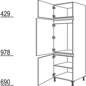 Nobilia Geraete-Umbau Kuehlautomat NG88-3 47677