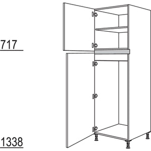 Nobilia Geräte-Umbau Kühlautomat NGT123-2 34690