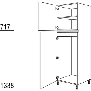 Nobilia Geraete-Umbau Kuehlautomat NGT123-2 34690