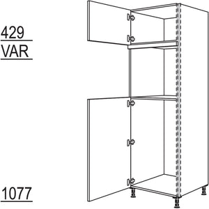 Nobilia Geräte-Umbau Kühlautomat und Backofen NGS103O-3 53949