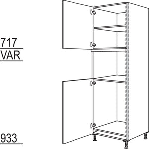 Nobilia Geraete-Umbau Kuehlautomat und Mikrowelle - -amp-nbsp-Dampfgarer - NGSMDK88-3 53943