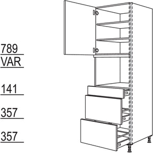 Nobilia Geraete-Umbau fuer Dampfgarer - Kompaktgeraet NGSDKS2A-3 53594