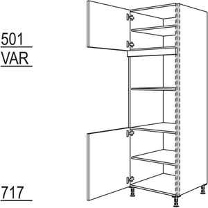 Nobilia Geraete-Umbau fuer Mikrowelle und Dampfgarer - Kompaktgeraet NGSMDK-3 53592