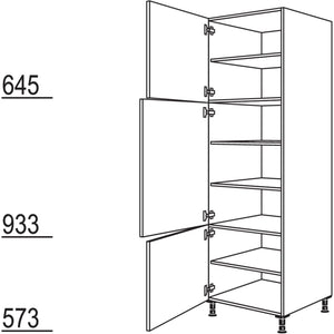 Nobilia Geschirr-- Vorratsschrank H40-3 43009