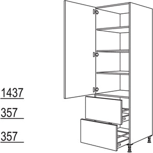 Nobilia Geschirr-- Vorratsschrank HD2A30-3 43021