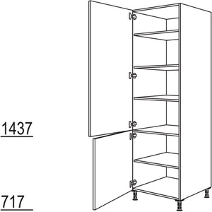 Nobilia Geschirr-- Vorratsschrank HDV30-3 43013