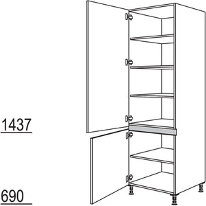 Nobilia Geschirr-- Vorratsschrank NH30-3 47113