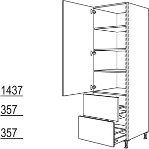 Nobilia Geschirr-- Vorratsschrank NHS2A40-3 53163