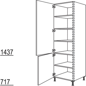 Nobilia Geschirr-- Vorratsschrank NHS60-3 53161