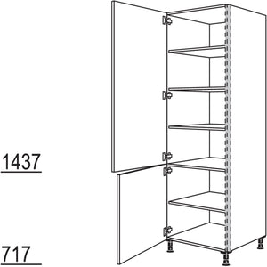 Nobilia Geschirr-- Vorratsschrank NHS60-3 53161