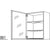 Nobilia Glas-Wandschrank Flat WF60-3 50486