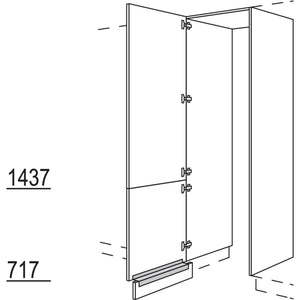 Nobilia Hochschrank-Durchgangstür HDWDT100-3 56668