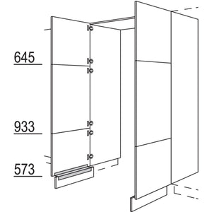 Nobilia Hochschrank-Durchgangstuer HWDT80-3 56662