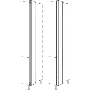 Nobilia Hochschrank-Pilaster als Zwischenlösung für Hochschränke- Höhe 2 HPIZ-2 45732
