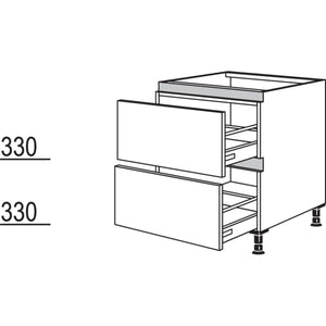 Nobilia Kochstellenschrank NK2A100 52360