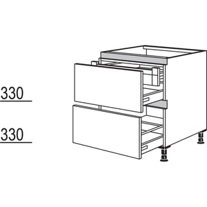 Nobilia Kochstellenschrank NKI2A60 52361