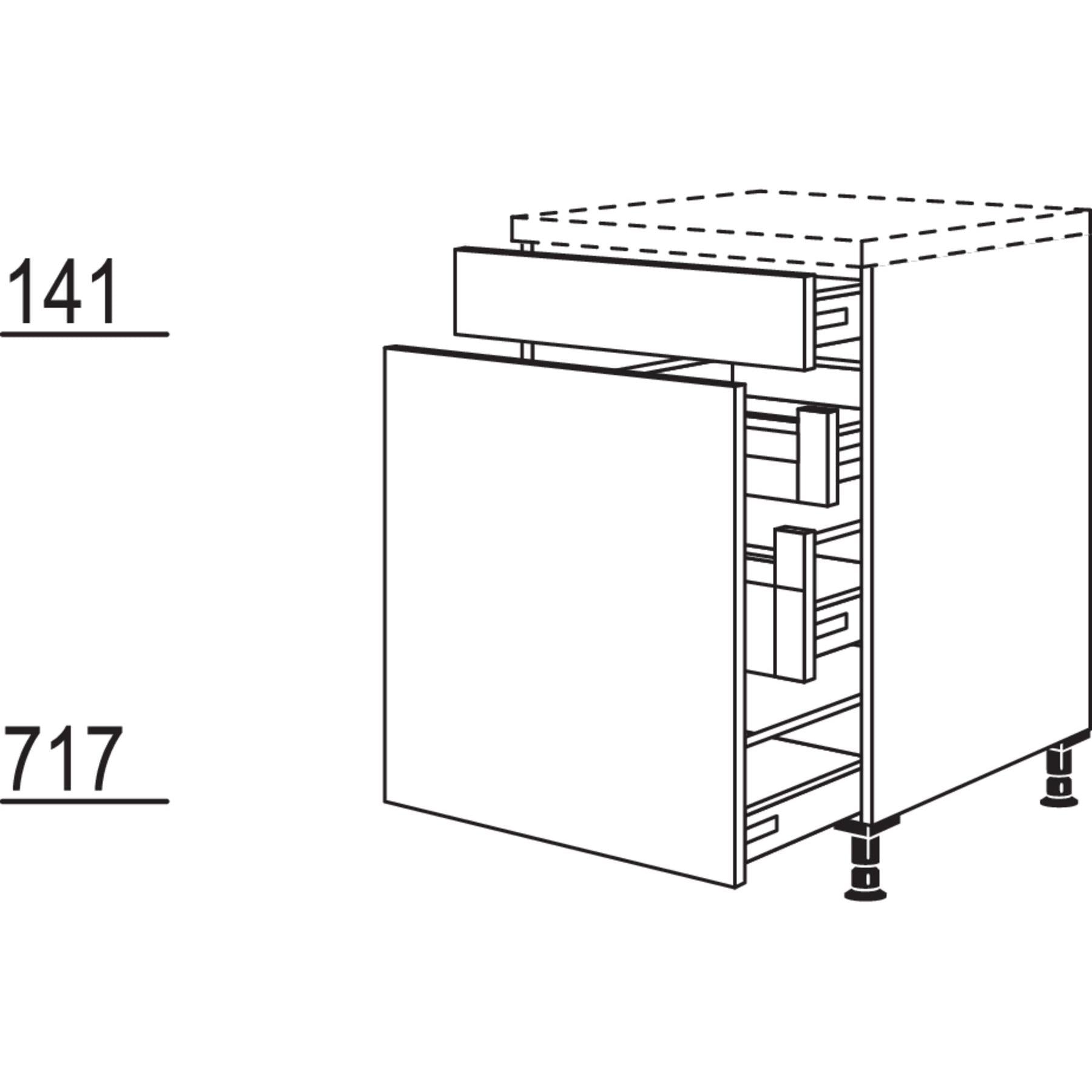Nobilia Maxi-Auszugschrank UAI30-M 44264