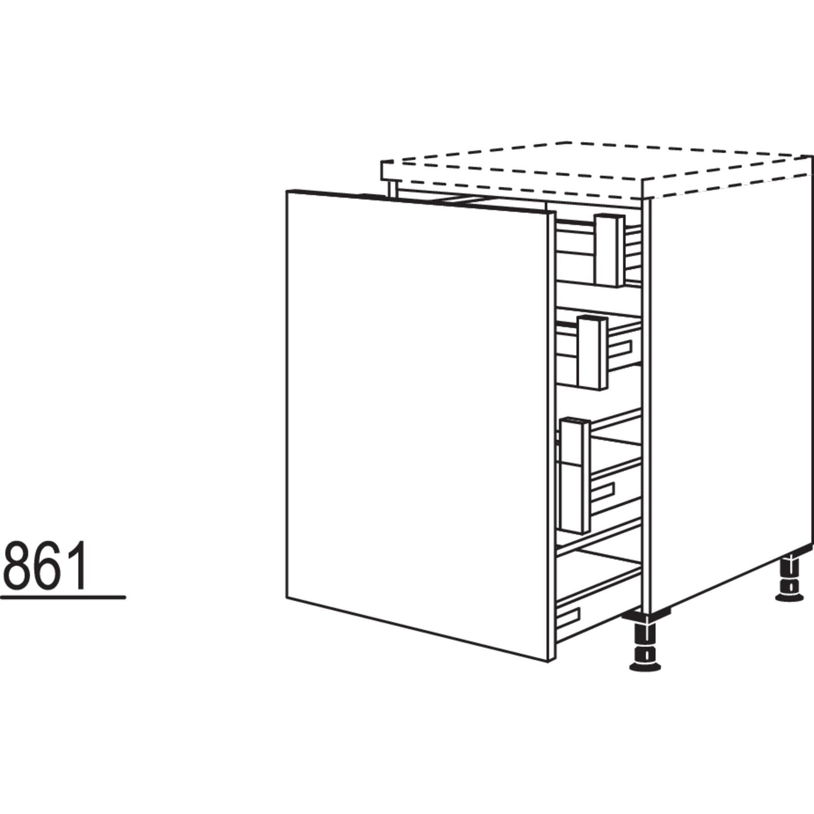 Nobilia Maxi-Auszugschrank UAIAI60-M 41136