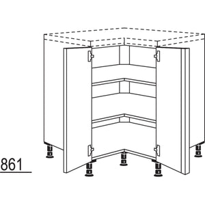 Nobilia Maxi-Eckschrank UDTE80-M 41292