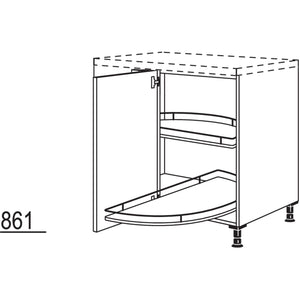 Nobilia Maxi-Eckschrank UEDBD90-45-M 42086