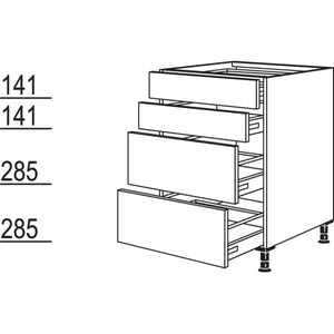 Nobilia Maxi-Kochstellenschrank K2S2A100-M 41314