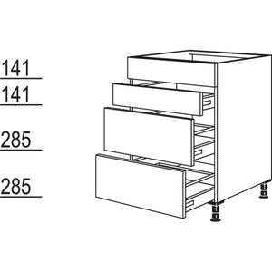 Nobilia Maxi-Kochstellenschrank KSAA90-M 41310