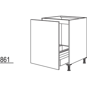 Nobilia Maxi-Spülenschrank mit Zargen- Cargo SPUAD-AS50-M 43295