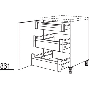 Nobilia Maxi-Unterschrank UDI2A45-M 41015