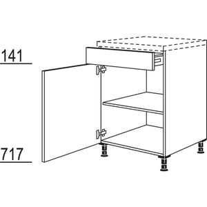 Nobilia Maxi-Unterschrank US60-M 21418