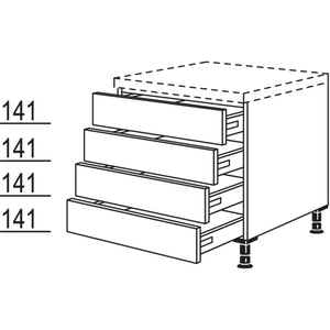 Nobilia Mini-Unterschrank - U4S50-58 28014