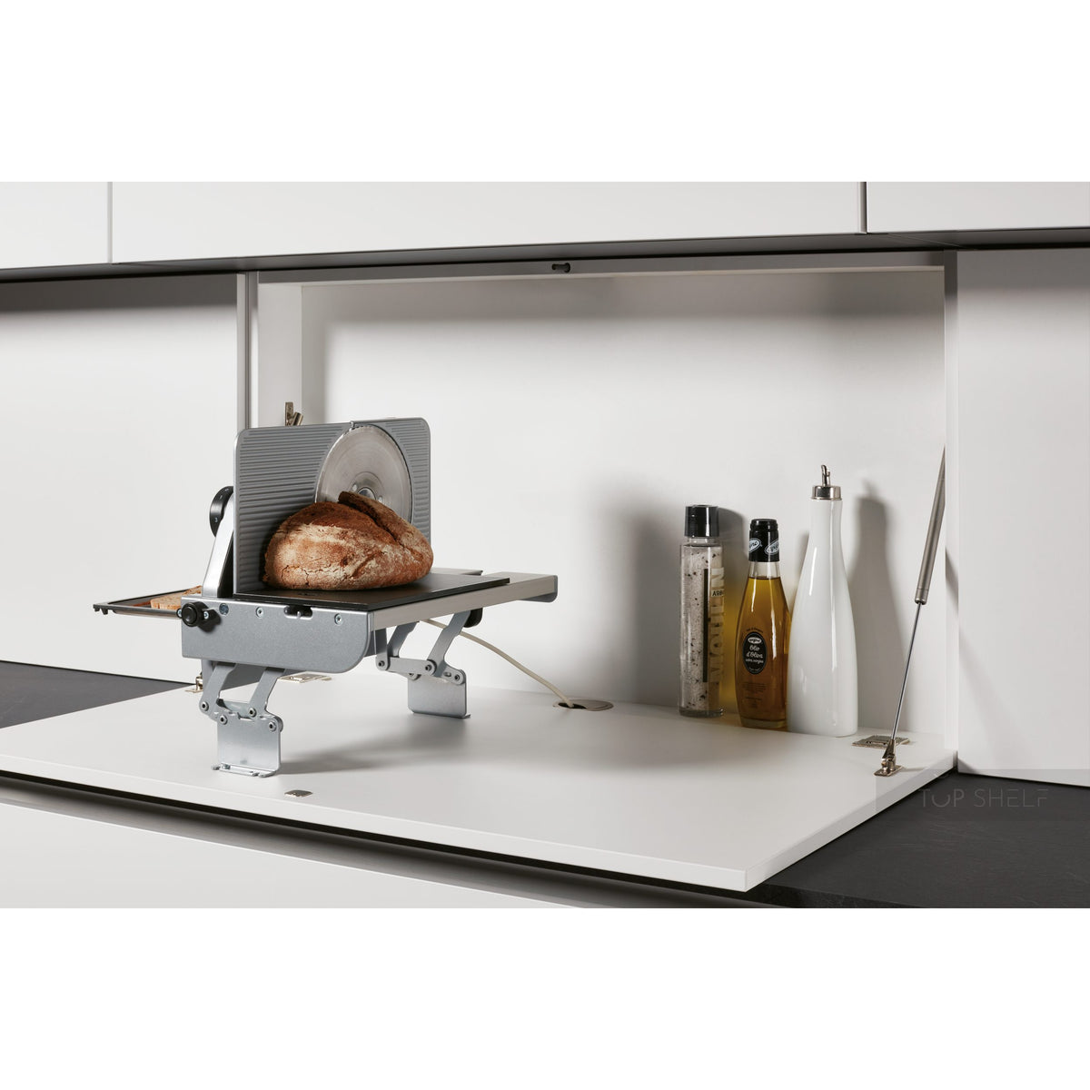 Nobilia Nischenregal mit Klappe für Küchengeräte NRKG90-52 1339